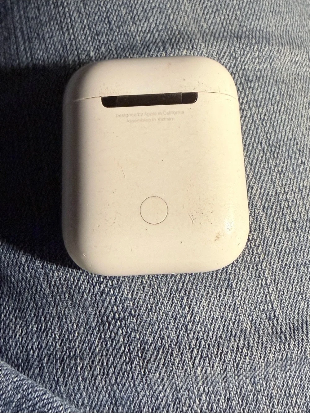 Apple White AirPods Charging Case with Pairing Button parts
